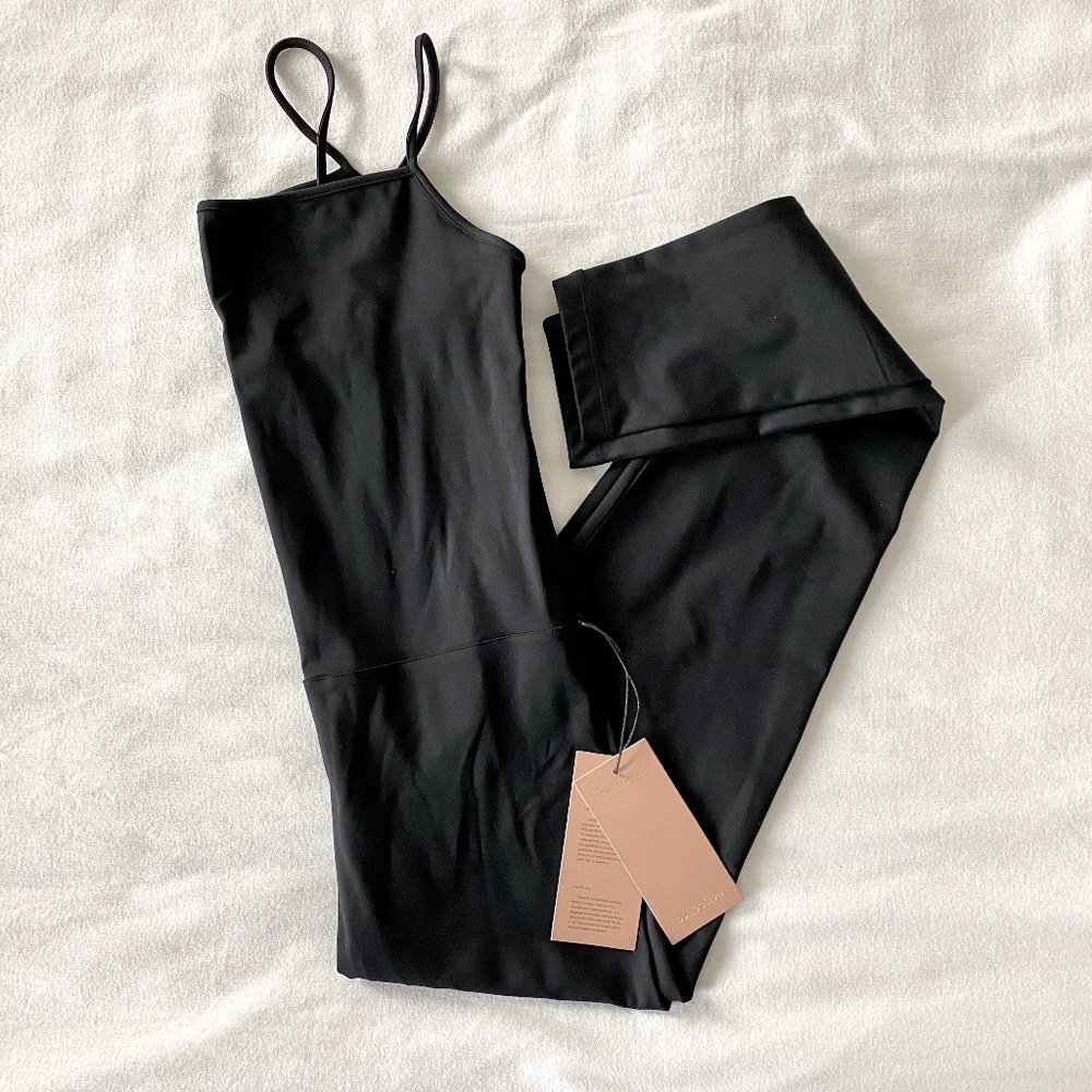 NWT Girlfriend Collective The Unitard, Black XL